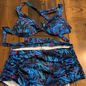 Cupshe hi-waist swimsuit bottom XL too large